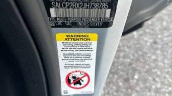 LAND ROVER DISCOVERY SPORT 2018 SALCP2RX2JH738785 image